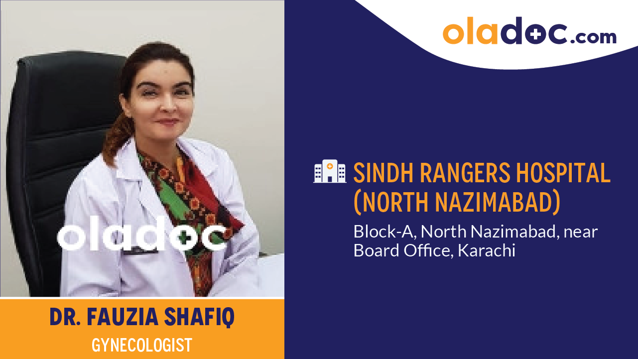 Practice locations of Dr. Fauzia Shafiq